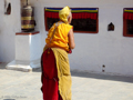 Buddhistischer Pilger in Bodnath